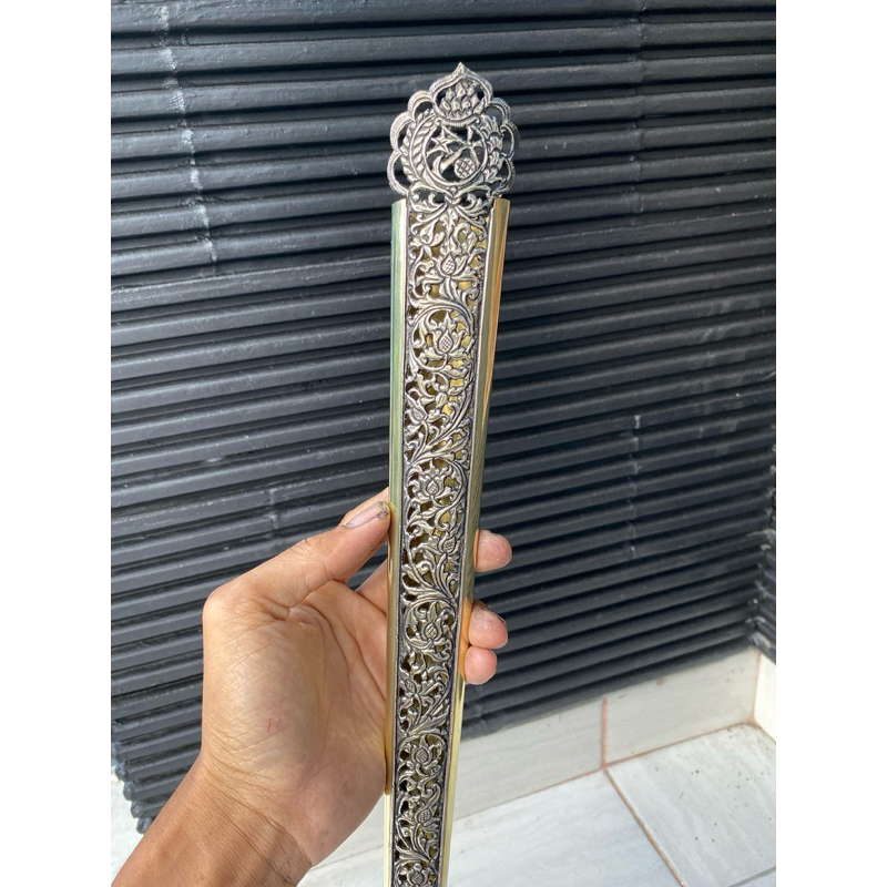 pendok topeng solo krawangan panjang 37cm