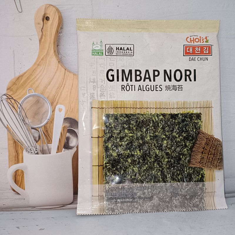 

GIMBAP NORI ( ISI 10 LEMBAR )