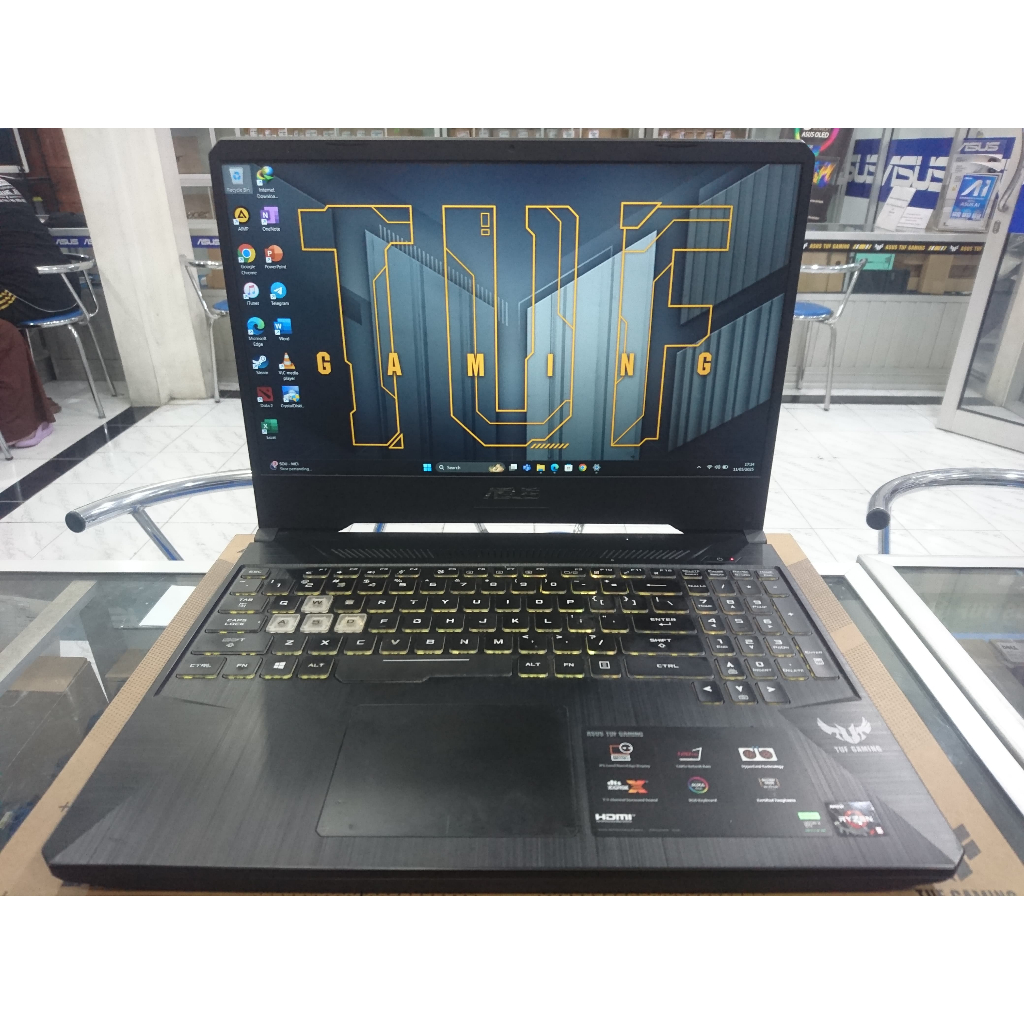LAPTOP MURAH YANG COCOK UNTUK KEBUTUHAN KALIAN  ‼ UNIT SECOND BERGARANSI ‼Asus TUF FX505DD