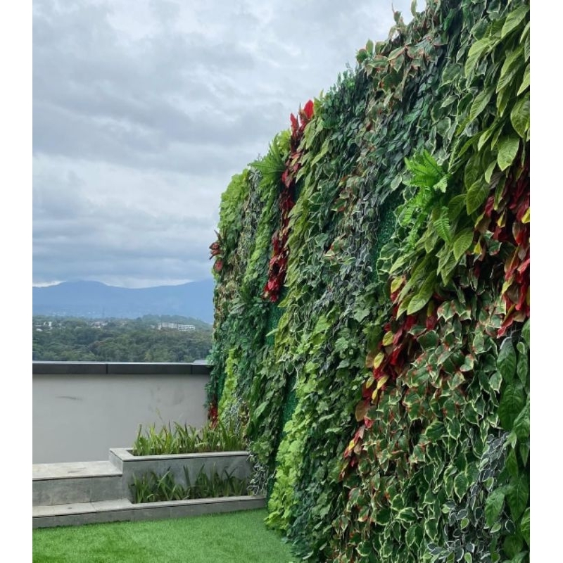 tukang taman vertikal murah - vertical garden artificial