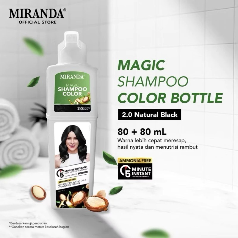 MIRANDA MAGIC SHAMPOO COLOR / Miranda Shampoo Hair Color