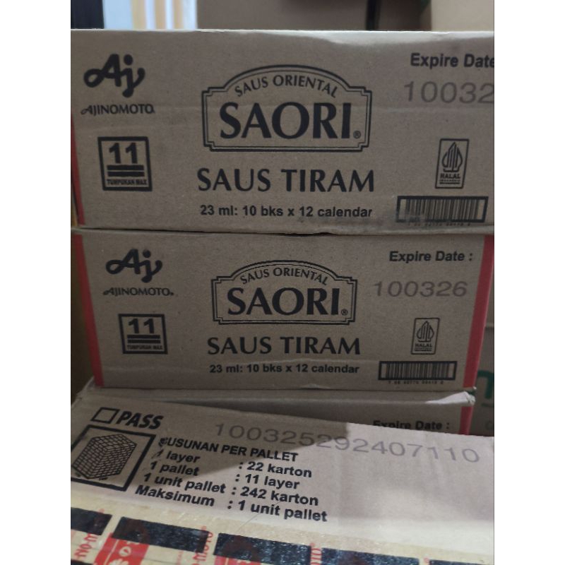 

Saori Saus Tiram sachet merah (1dus)