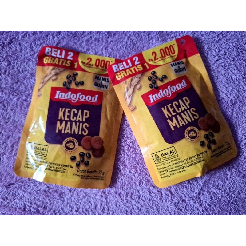 

Kecap Manis Indofood kemasan 2000