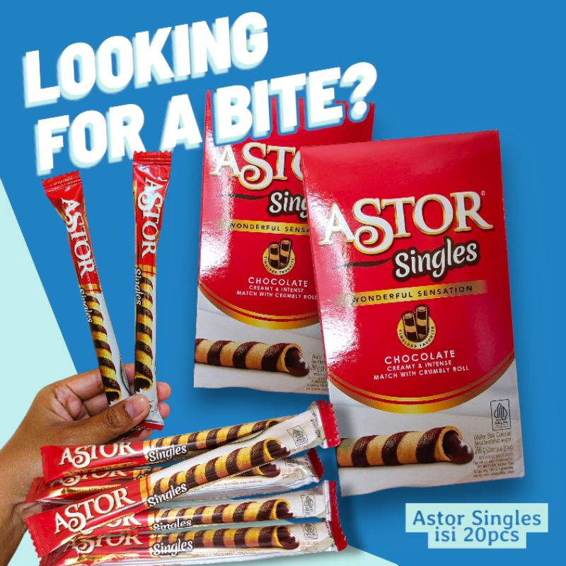

astor singles per box isi 20pcs / astor mayora