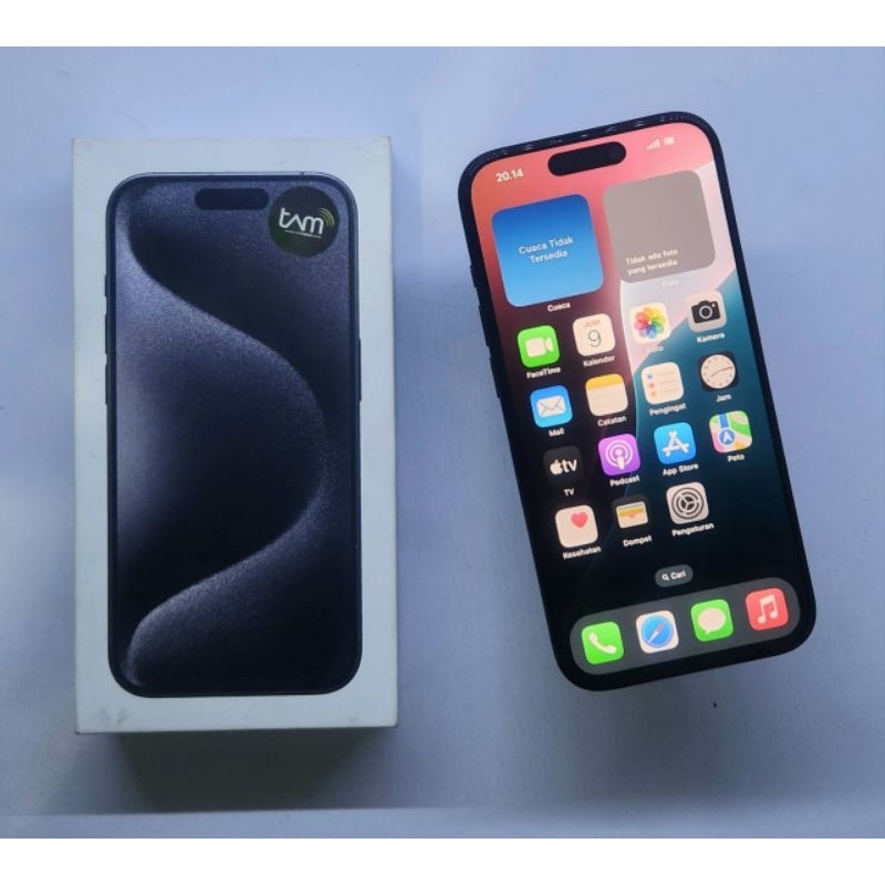 IPHONE 15 PRO || 128GB || SECOND / BEKAS || RESMI