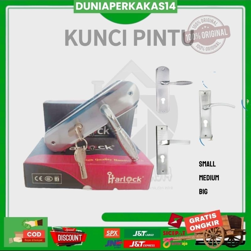 KUNCI PINTU RUMAH/HANDLE PINTU KAYU STANLIES