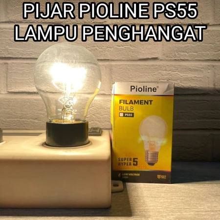 Bohlam Pijar PIOLINE 5Watt 5 Watt Lampu Pijar PIOLINE 5W Super Hyper 5 - PS55 cocok untuk budidaya t