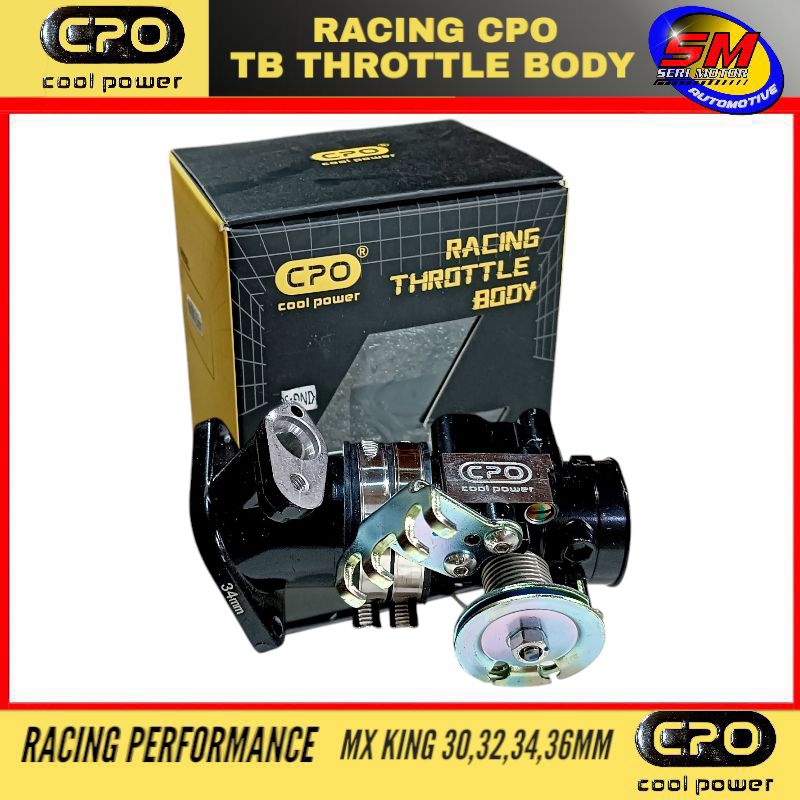 TB Throtte Body Performance Racing CPO Mx King 30mm, 32mm, 34mm, 36mm