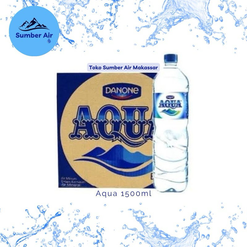 

Air Mineral Aqua 1500ml (1 dus)