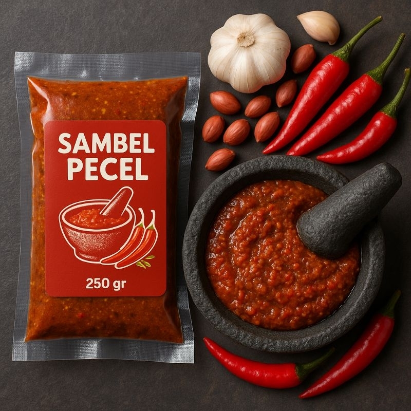 

Sambel Pecel Pedas 250gr – Dikemas Vacuum... khas MADIUN pedas manis