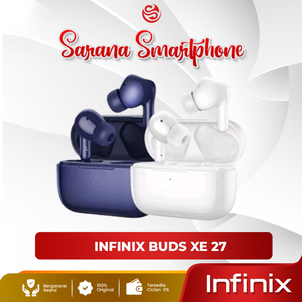 Infinix TWS XE27 TWS Headset Eaerphone Earbuds Bluetooth