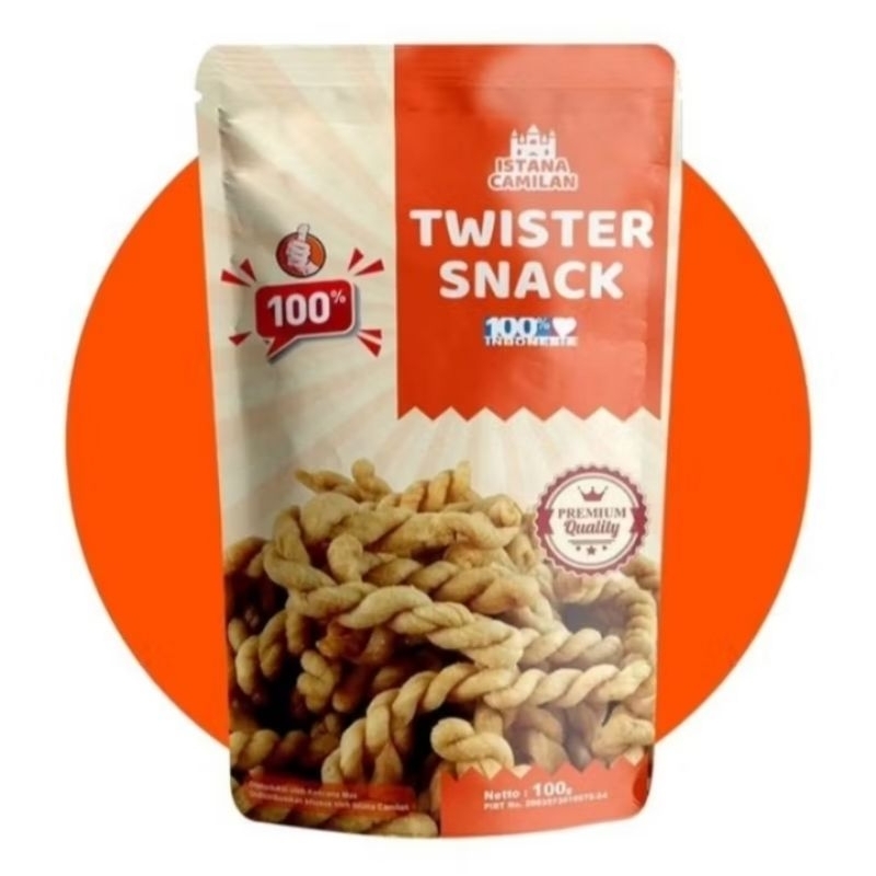 

Carara Twister Snack 100g Keripik Untir-Untir / Tambang