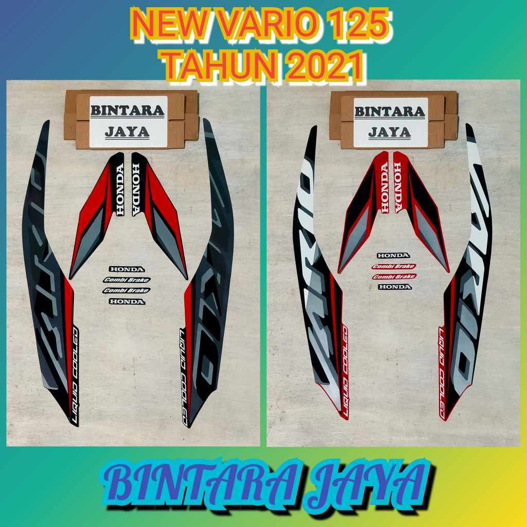 Stiker Lis Striping Honda New Vario 125 FI Vario 125 Tahun 2021 Original Lost Pack