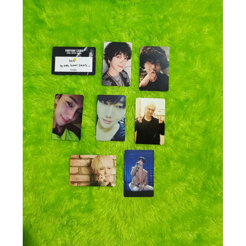 Photocard pc super junior yesung part 3