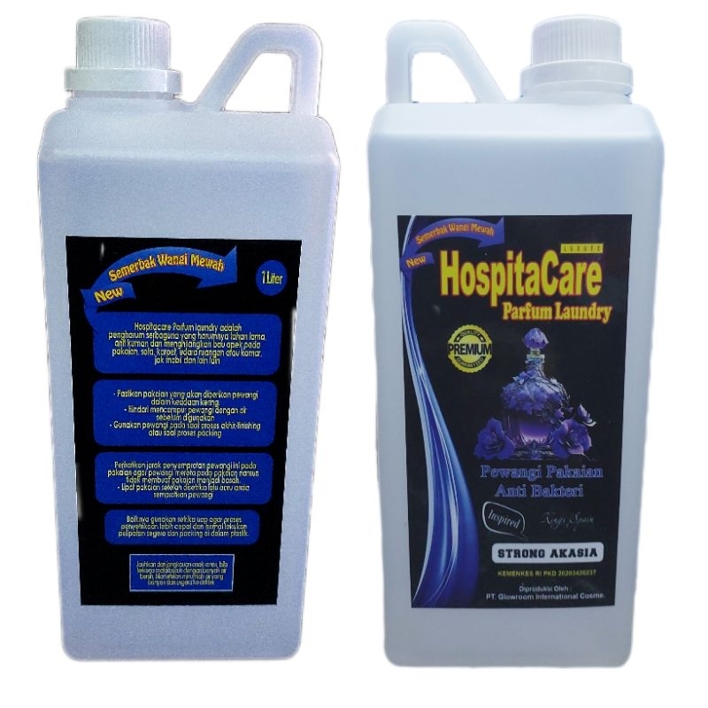 HospitaCare Parfum Laundry Premium Strong Akasia 1000ml Pewangi Pakaian Tahan Lama