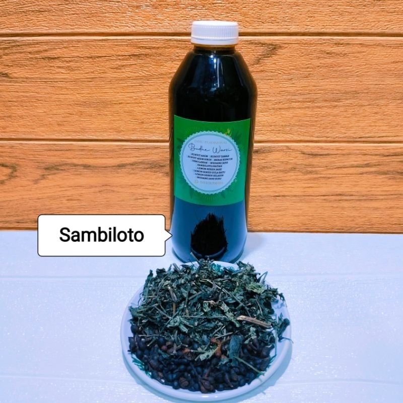

JAMU PAITAN SAMBILOTO JAMU PAHIT 1LITER