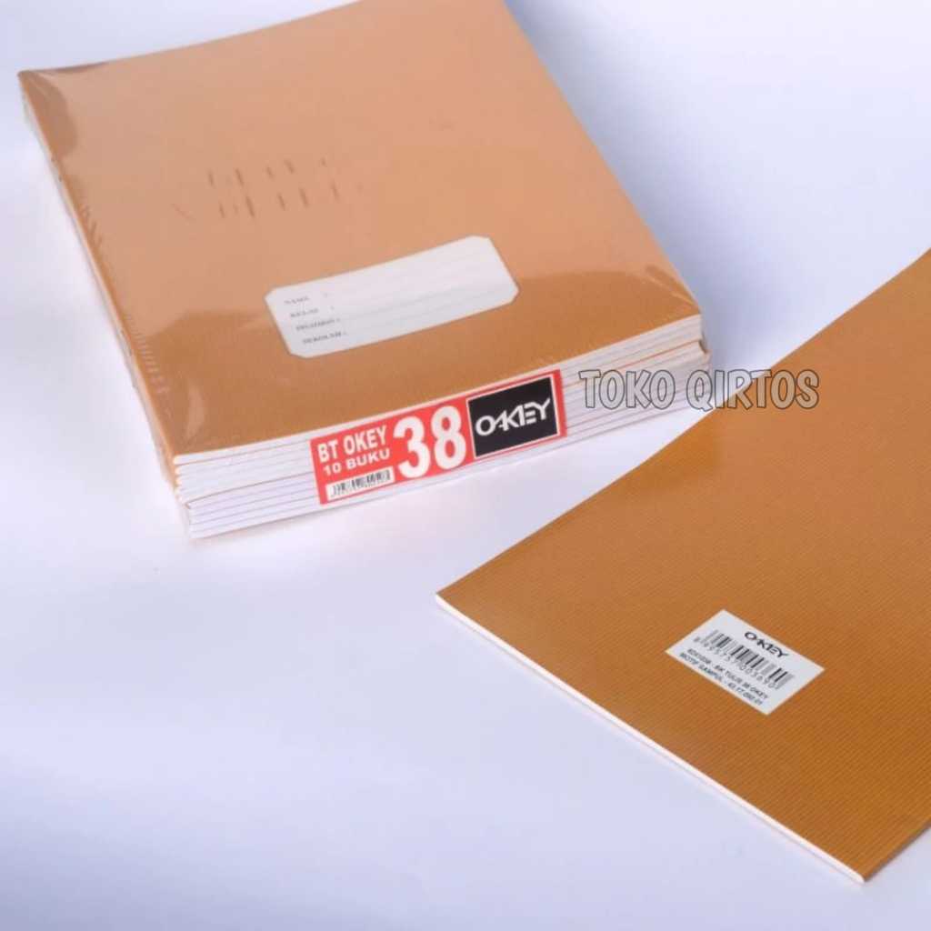 

BUKU TULIS OKEY 38 LEMBAR / BUKU TULIS OKEY KULIT LEMBAR COVER KRAFT