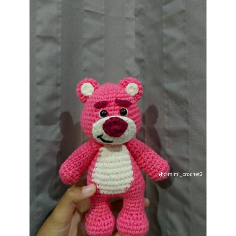 knitting doll lotso lucu / boneka rajut / boneka lotso