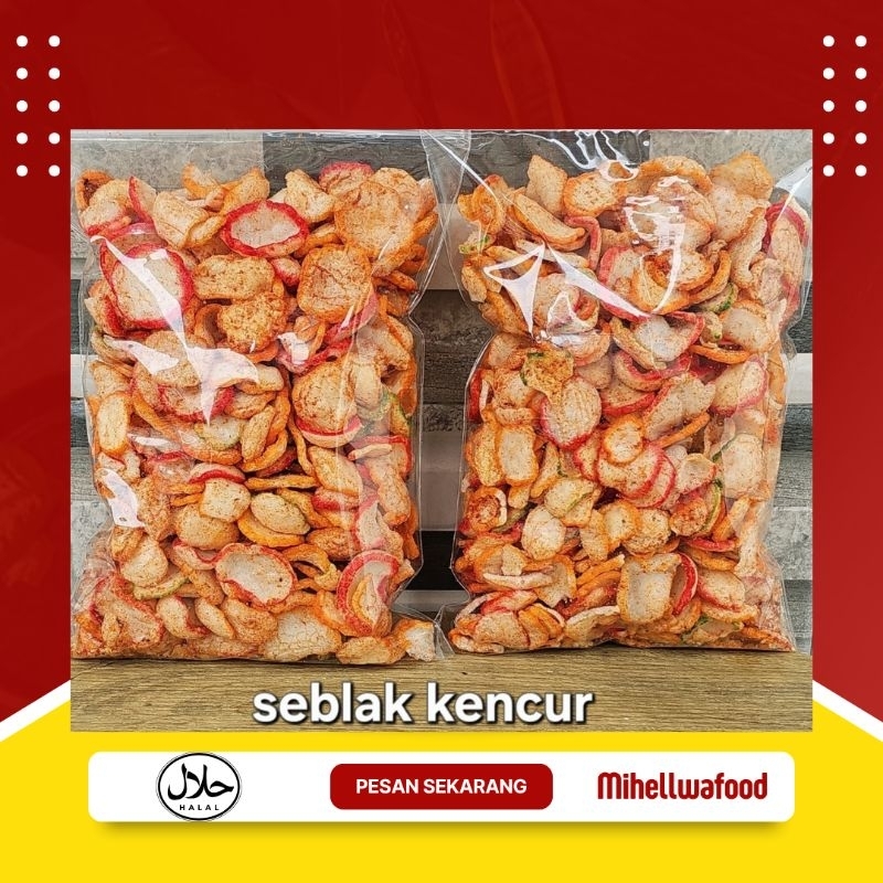 

Kerupuk seblak kencur 250 gram