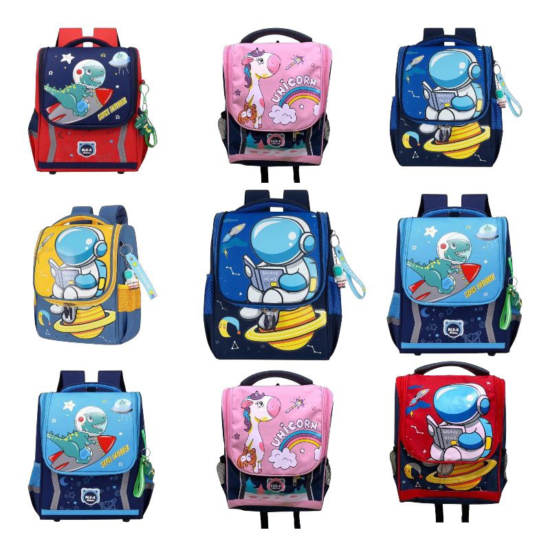Tas Ransel sekolah TK PAUD. Tas sekolah Terbaru model tabung