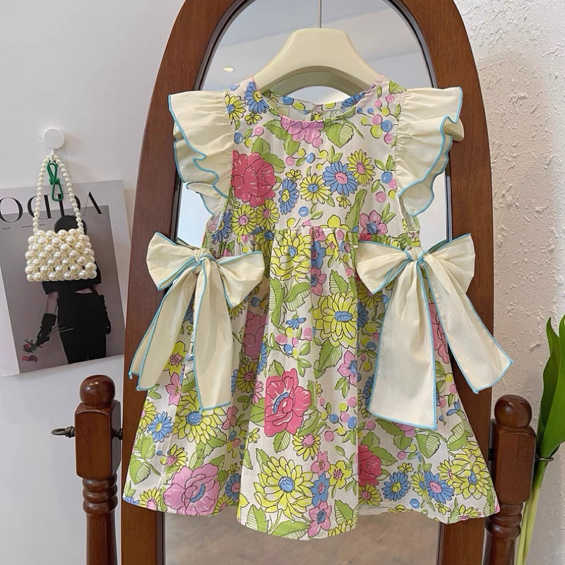 Garden Party Dress - Baju Anak Perempuan Premium