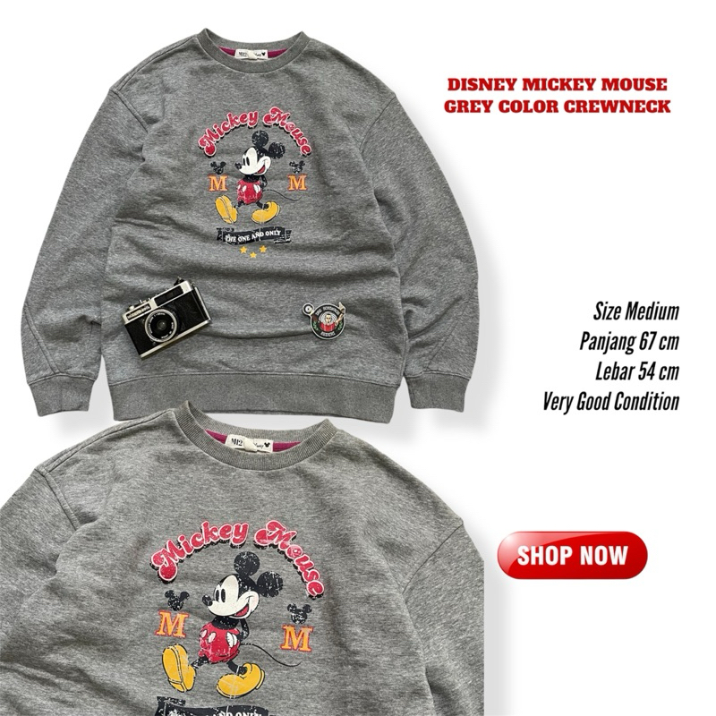 Crewneck Disney Mickey Mouse Second Original