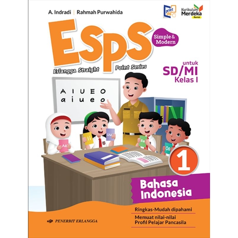 ESPS BAHASA INDONESIA 1 UNTUK SD MI KELAS I KURIKULUM MERDEKA