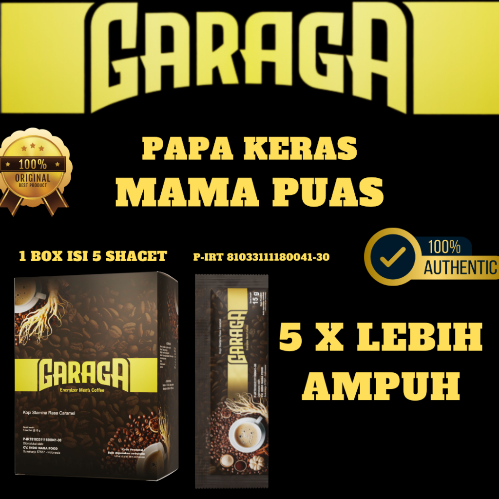 

BEST SELLER NOMOR 1 DI INDONESIA PRODUK TERBARU Kopi Garaga kopi ginseng stamina pria dewasa penamabah stamina kuat strong
