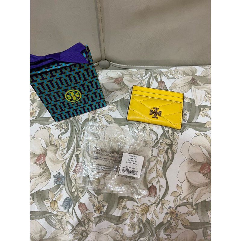 Card holder / Dompet Kartu Kira Chevron Tory Burch