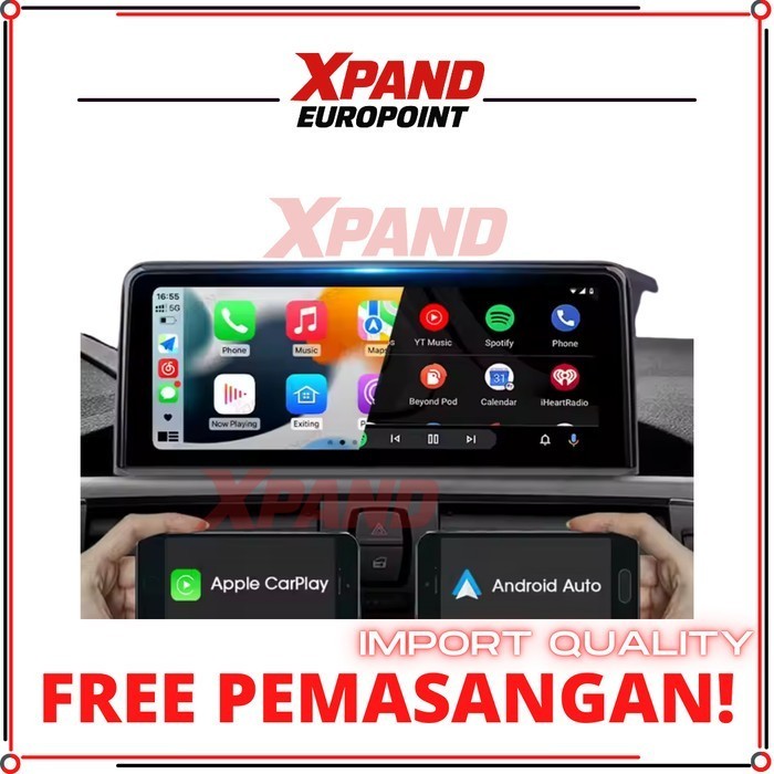Android HeadUnit 10 INCH with Rearview Camera for BMW F32 ( Latest ANDROID Version ) 8 GB Ram 128 GB