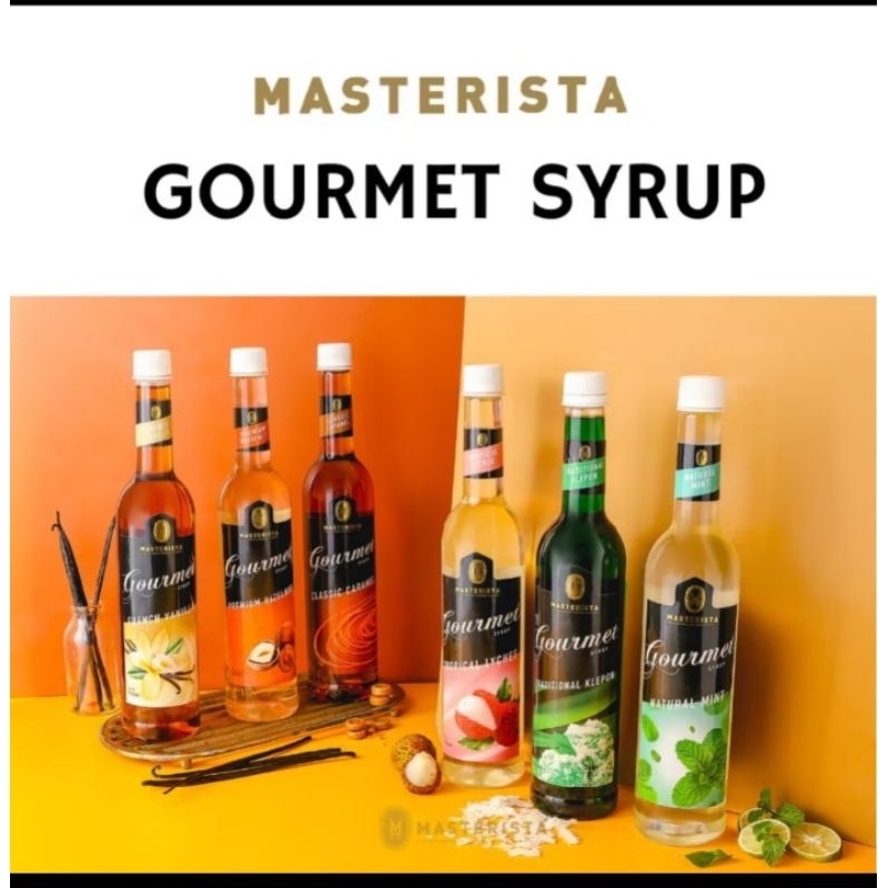

Masterista Gourmet Syrup Sirup 850ml