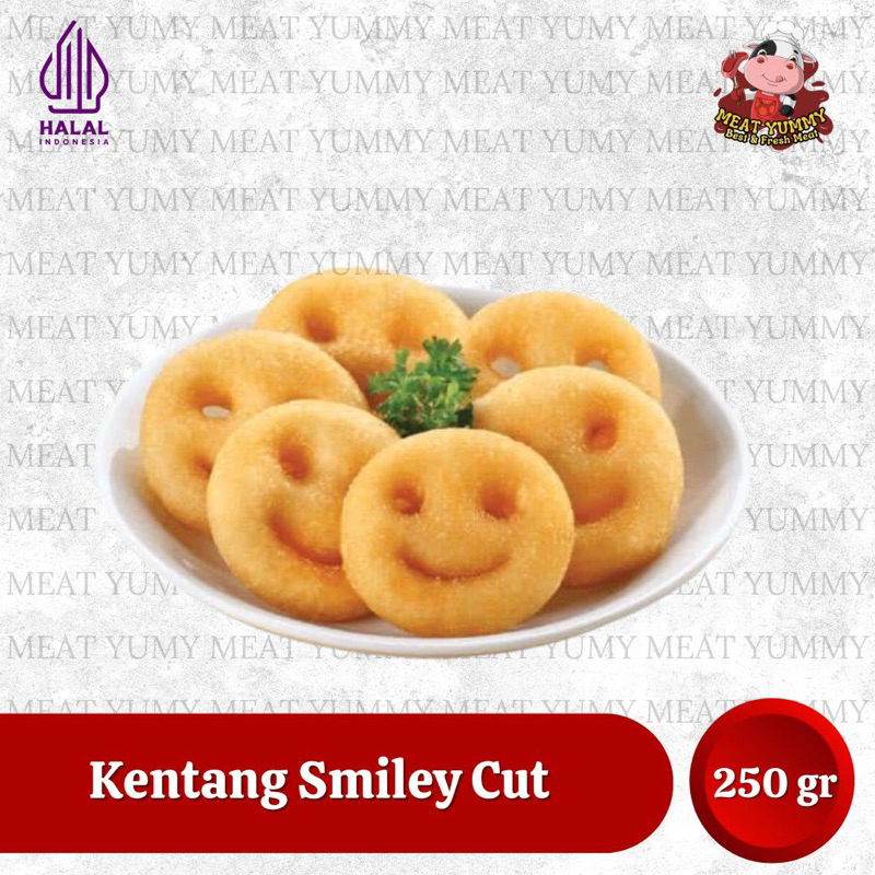 

Kentang Smiley Cut Frozen 250gram