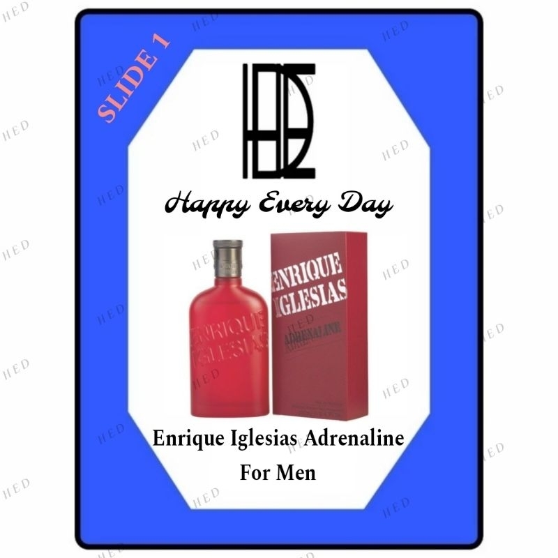 Parfum Refill Ei Adrenaline For Men