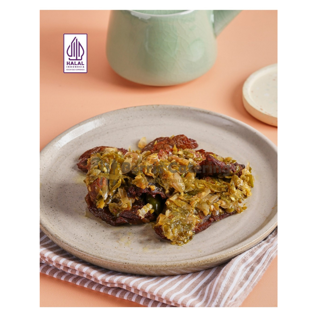 

KIRIM INSTAN LAUK SIAP SAJI PORSI Dendeng Lado Mudo