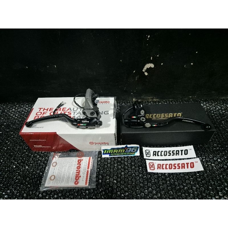 Master Rem Brembo CortaCosta dan Handle Kopling Accossato Original