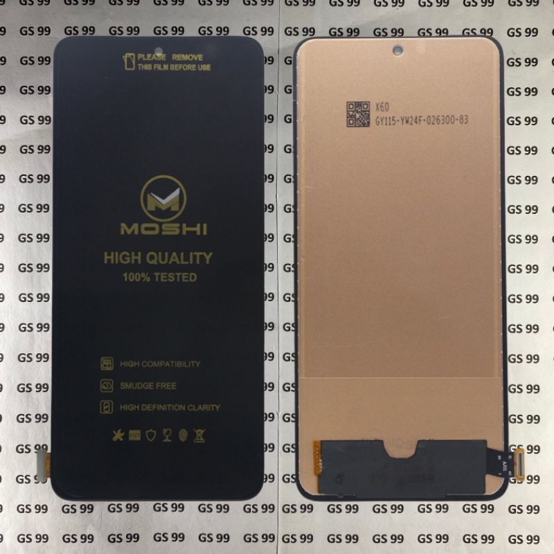 LCD VIVO X60 / VIVO X60T / VIVO X70 / VIVO X70T (NOT FINGERPRINT) MOSHI HIGH QUALITY