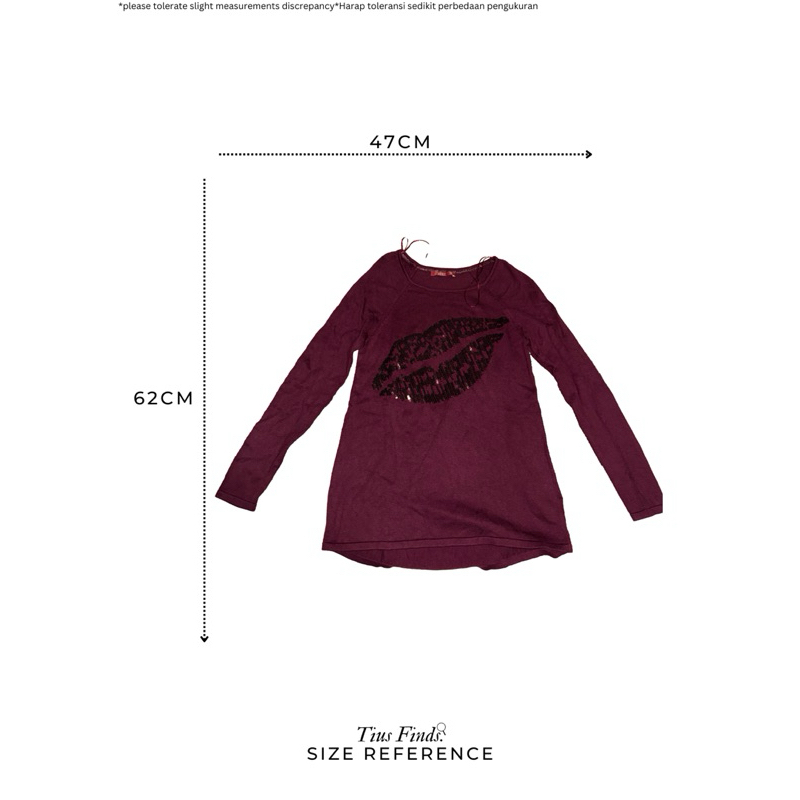 Sweater Wanita Berlengan Panjang Berhias Leher Perahu Women's Long Sleeve Embellished Boat Neck Swea