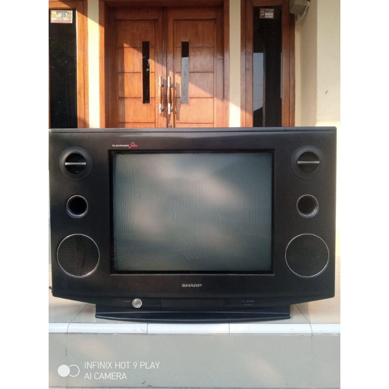 MESIN TV SHARP ALEXANDER SLIM 21 IN TIPE CRT6229