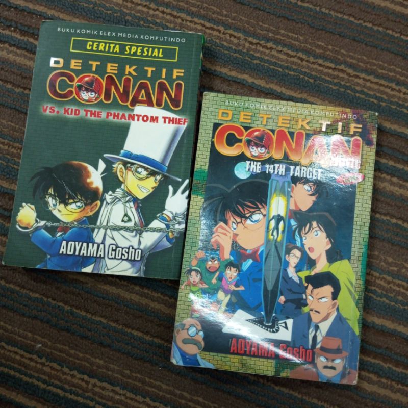 KOMIK DETEKTIF CONAN CERITA SPESIAL & THE MOVIE second