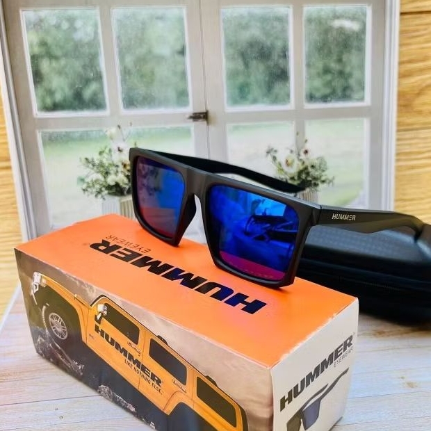 kacamata polarized sunglasses hum-mer Polarized anti uv +anti radiasi /kacamata hitam pria / kacamat