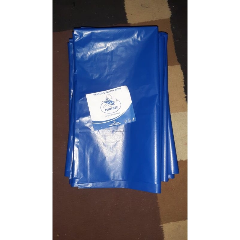 PROMO PLASTIK LAYANGAN MINIBEE TEBAL BIRU