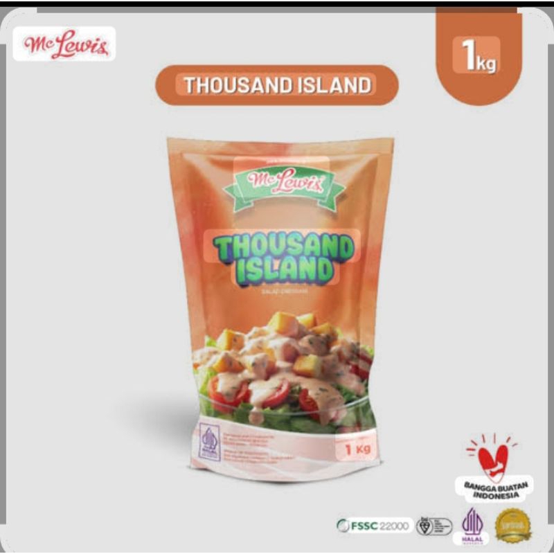 

Mc Lewis Thousand Island 1 Kg