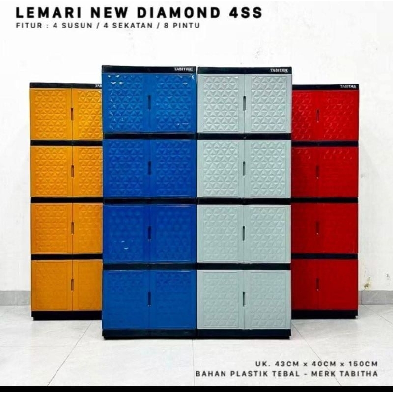 lemari 4 susun tabitha