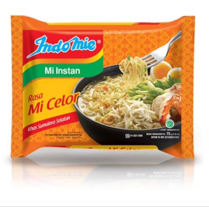 

Indomie Celor Khas Sumatera Selatan