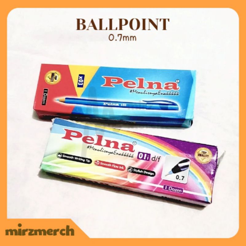 

1 pack Ballpoint bulpen kantor pena pelna pulpen office murah isi 12
