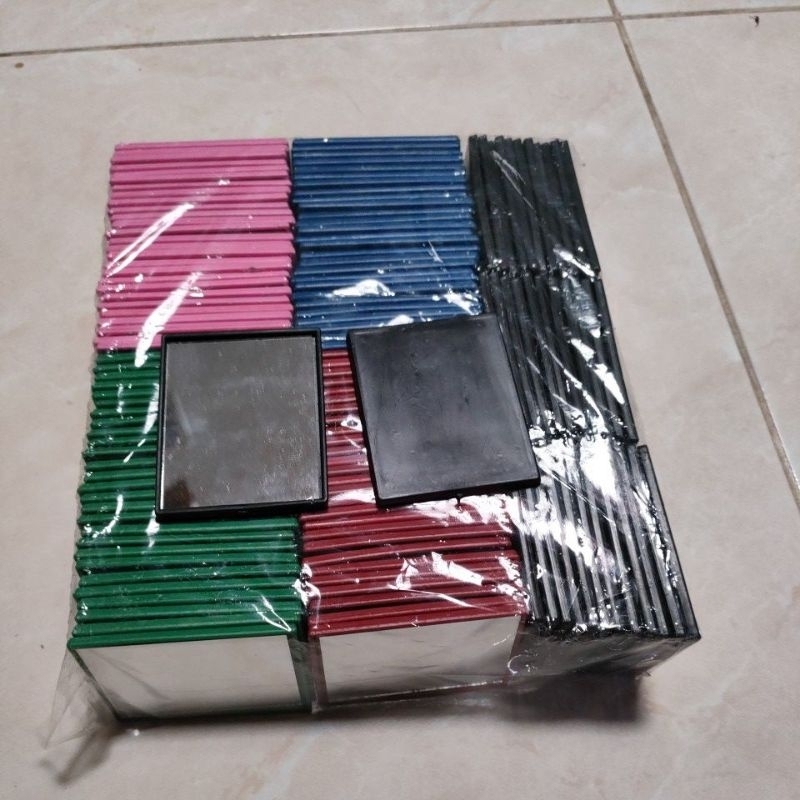 Kaca Kotak Kecil / Cermin Make up Kotak Polos Mini Travel