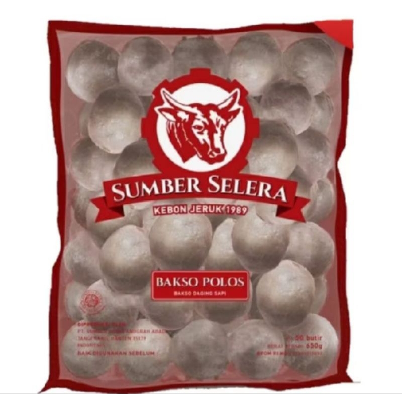 

BAKSO SUMBER SELERA BAKSO POLOS ISI 50 PCS/ KEBON JERUK