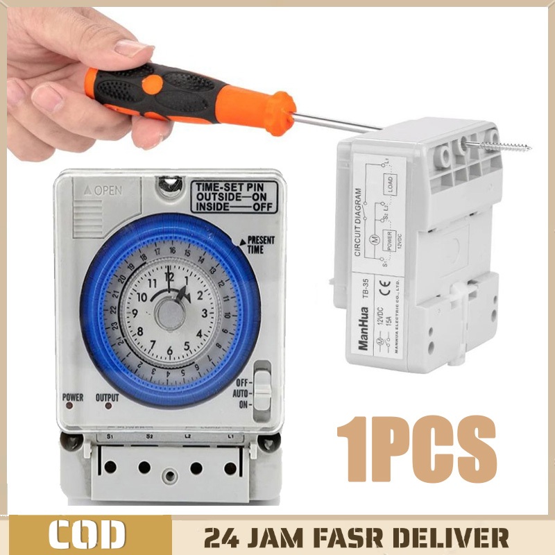 1pcs Timer Switch Timer Switch Analog Switch Timer Switch Timer Otomatis Timer Timer Analog Timer An