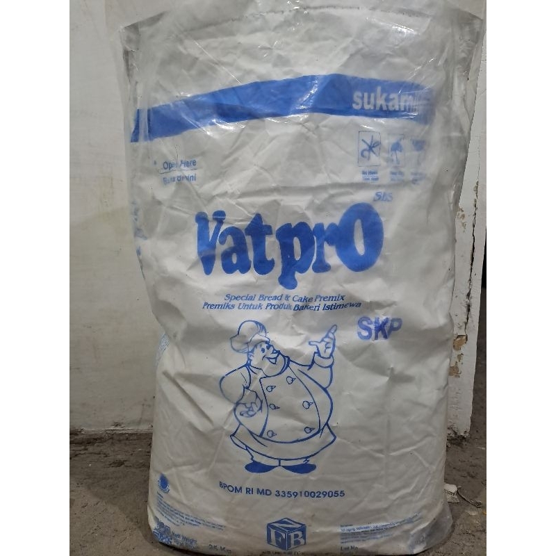 

Premiks Susu Vatpro/Premiks Roti dan Kue/Vatpro Susu Bubuk Fullcream 1kg