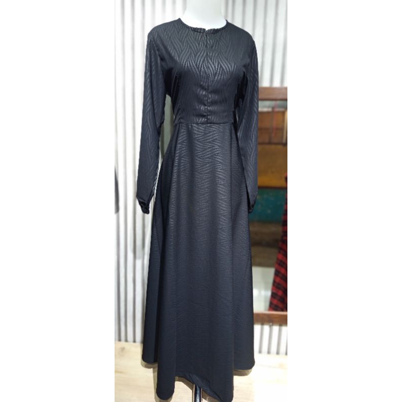 abaya jetblack embos sultan